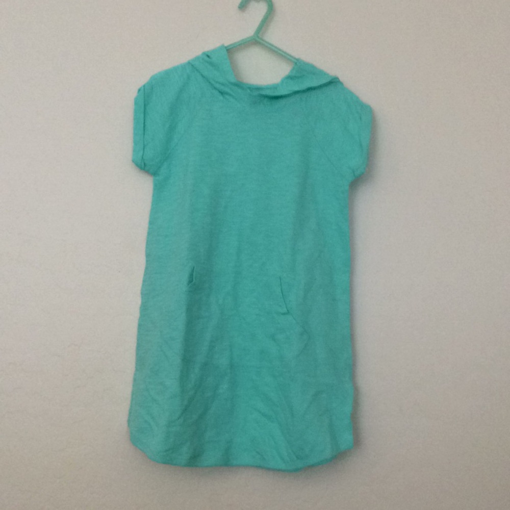 Old Navy aqua dress for girls.